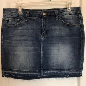 Denim skirt